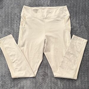 PINK Victoria's Secret Cream Leggings